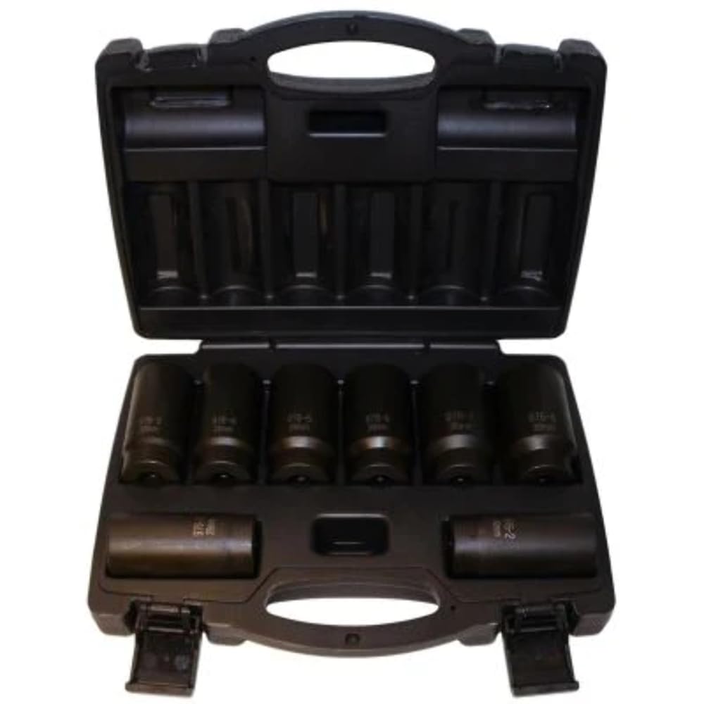 ASUNE 4点セット Amazon.com: Cal-Van Tools 976 8 Piece 12 Point Axle Nut Socket Set